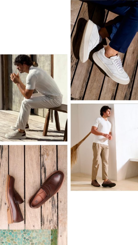 Correios employee delivering a package